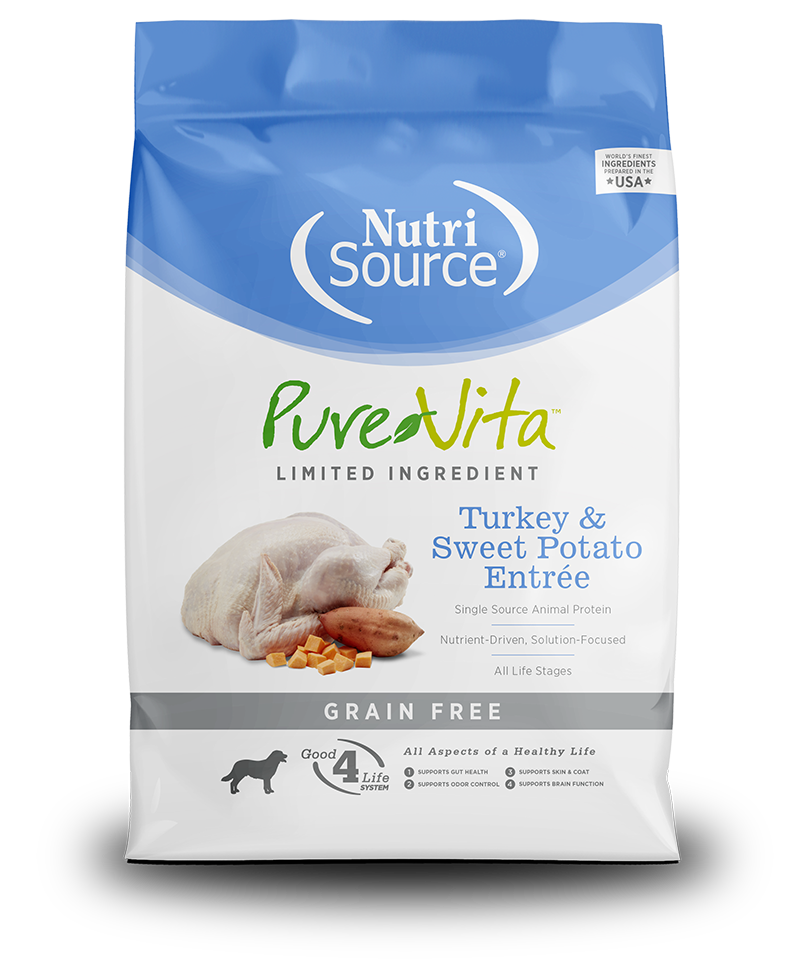 Nutrisource Pure Vita Turkey and Sweet Potato