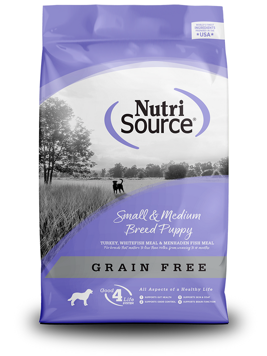 Nutrisource Small and Medium Breed Grain Free
