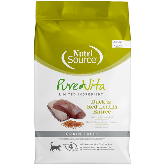Nutrisource Pure Vita Duck and Green Lentils