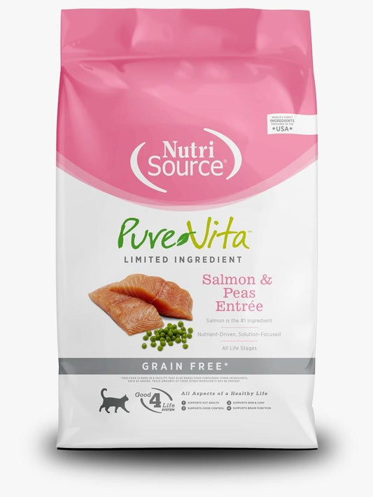 Nutrisource Purevita Salmon and Peas Cat